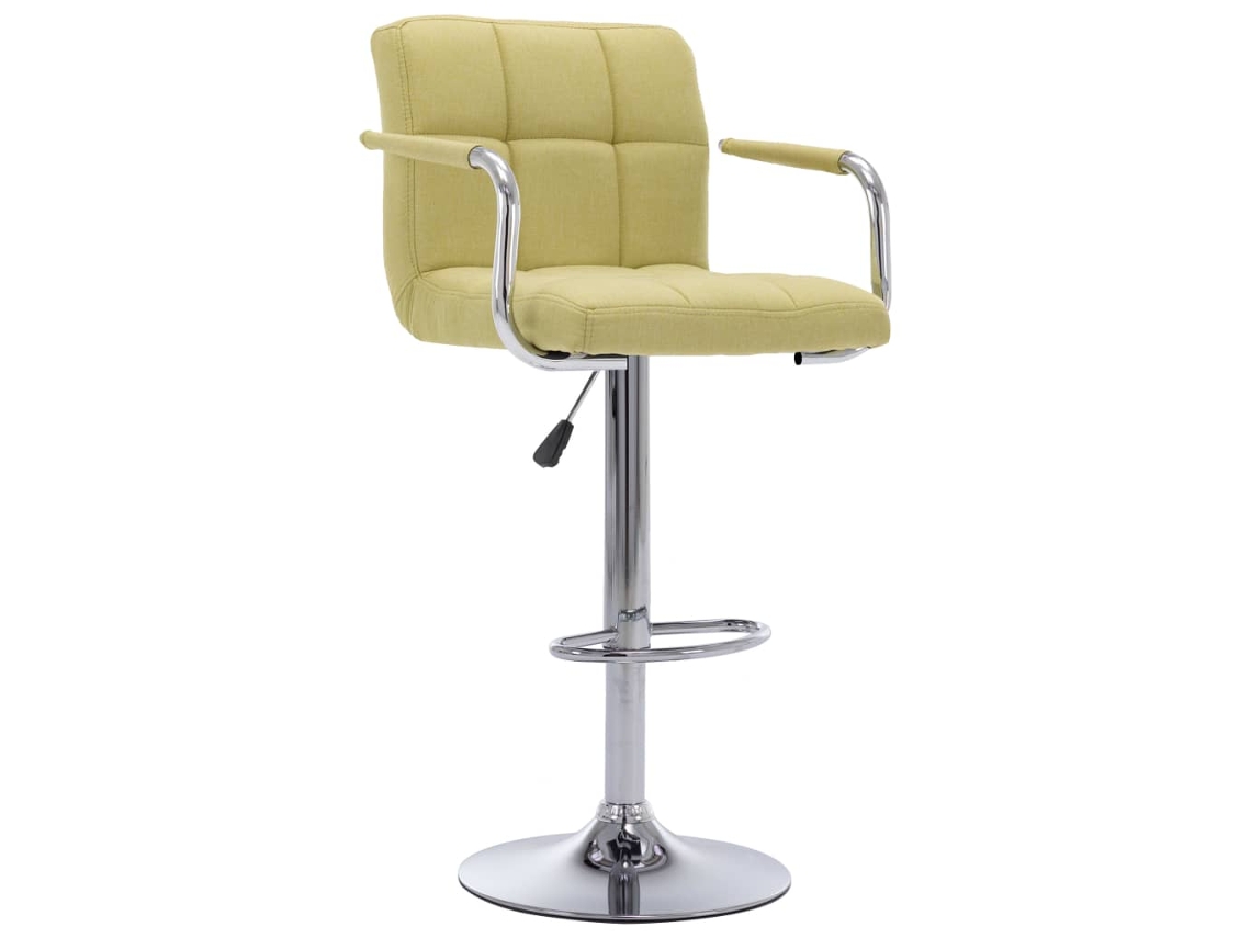 Bar Chair, Bar Chairs Vidaxl Verde Tecido (n/a)