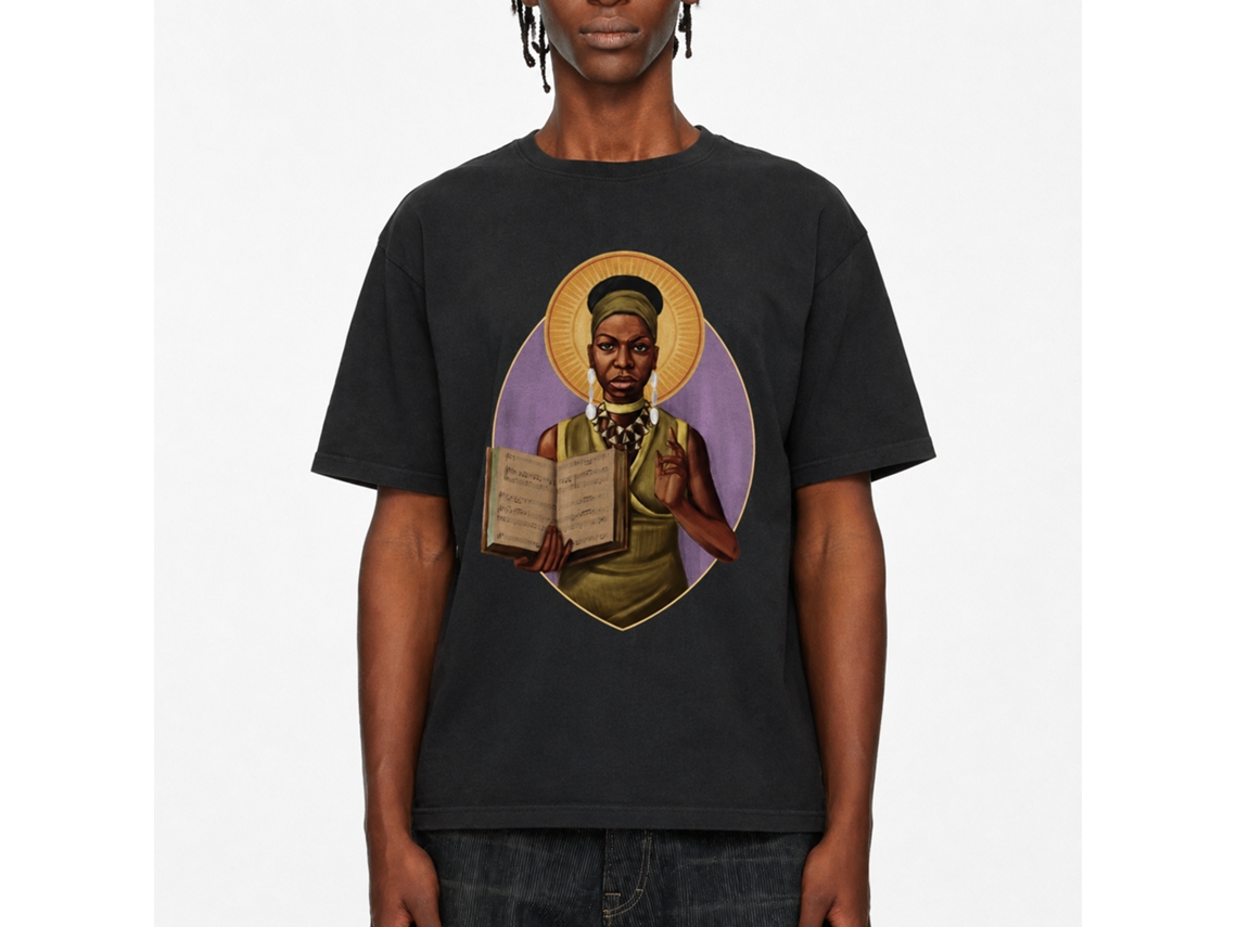 Camiseta Rockinstone Saint Simone - Camiseta The Jazz Estate - Estilo de designer exclusivo