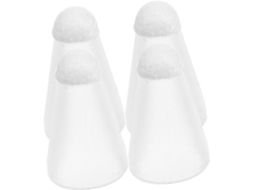 Conjunto De 4 Protetores De Ponta De Silicone Para Caneta Stylus, Capa Protetora De Fibra Antiderrapante E Silenciosa Conjunto De 4 Pro Gokoco