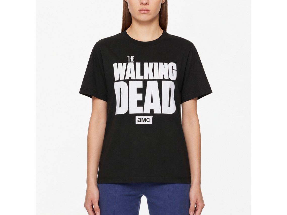 The Walking Dead Stacked Logo T-shirt Unisex Adults Size:xxl