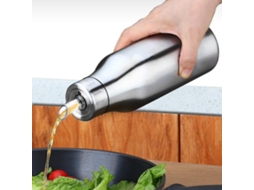 Botella Dispensadora de Vinagre Aceite de Acero Inoxidable Con Tapa Anti polvo Y Sin Goteo Capacidad 500/750/1000ml 500ml