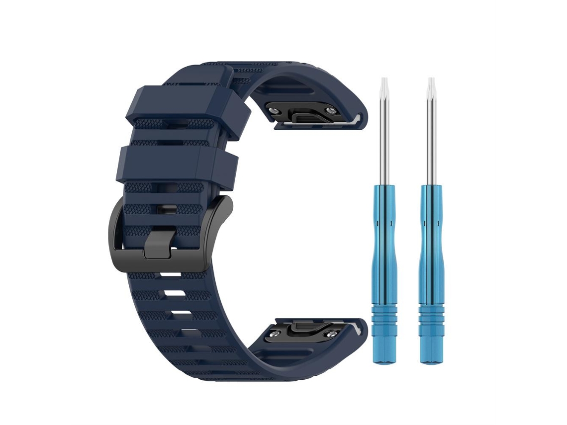 Rebe-cinta De Relógio De Silicone De Substituição Para Garmin Fenix 7x/6x