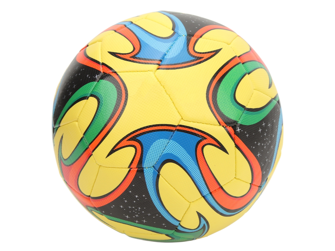 Yncm-bola De Futebol Tamanho 5 Couro Pu Amarela