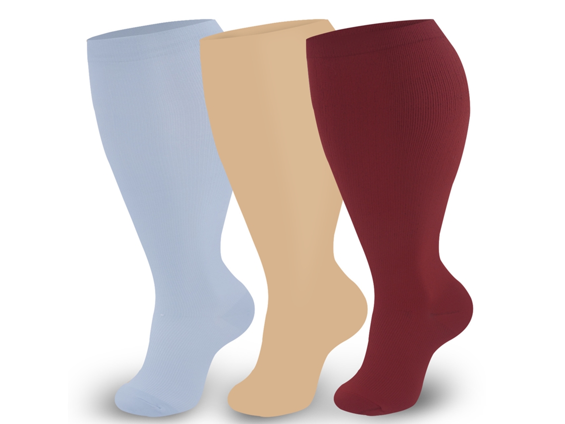 Meias De Compressão Pack 3 Pares 3xl