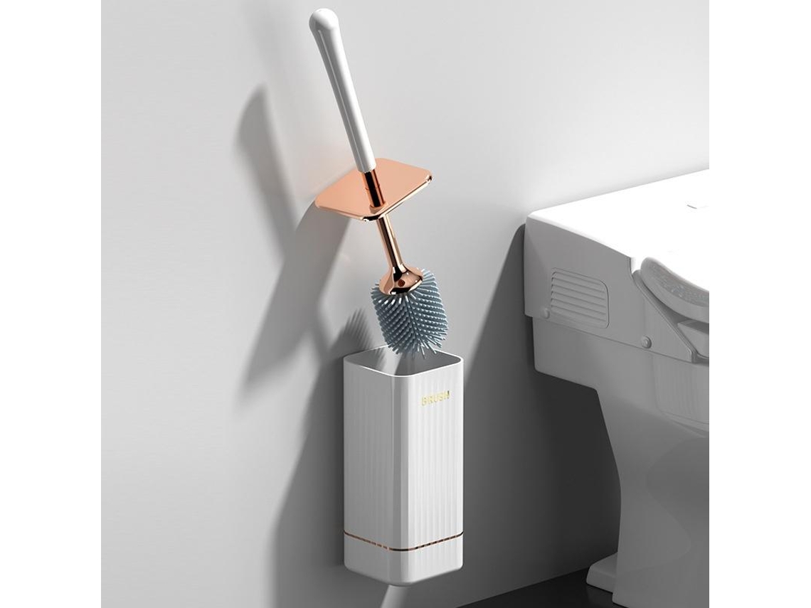 Escova Sanitária de Silicone para Banheiro AQUAFORGE