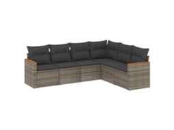 Garden Sofa Set, Garden Sofa Sets Vidaxl Cinzeto Rattan / Vime (n/a)