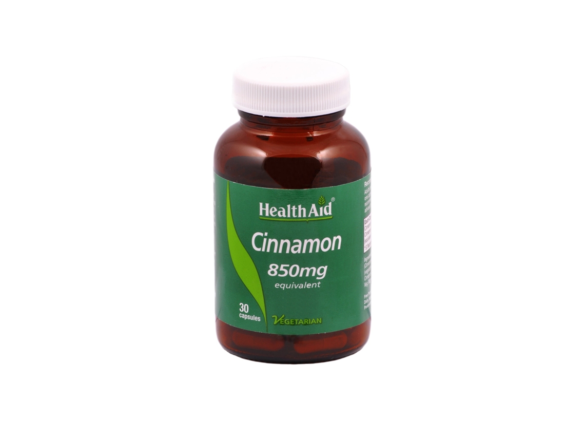 Health Aid Cinnamon 850mg 30's