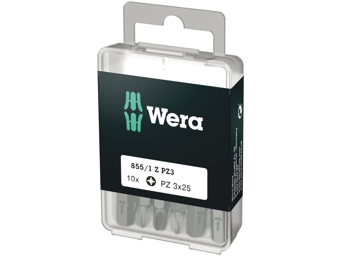 Ponta Pozidriv 855/1 Z Pz 3 X 25 Mm Diy-Box WERA 05072405001