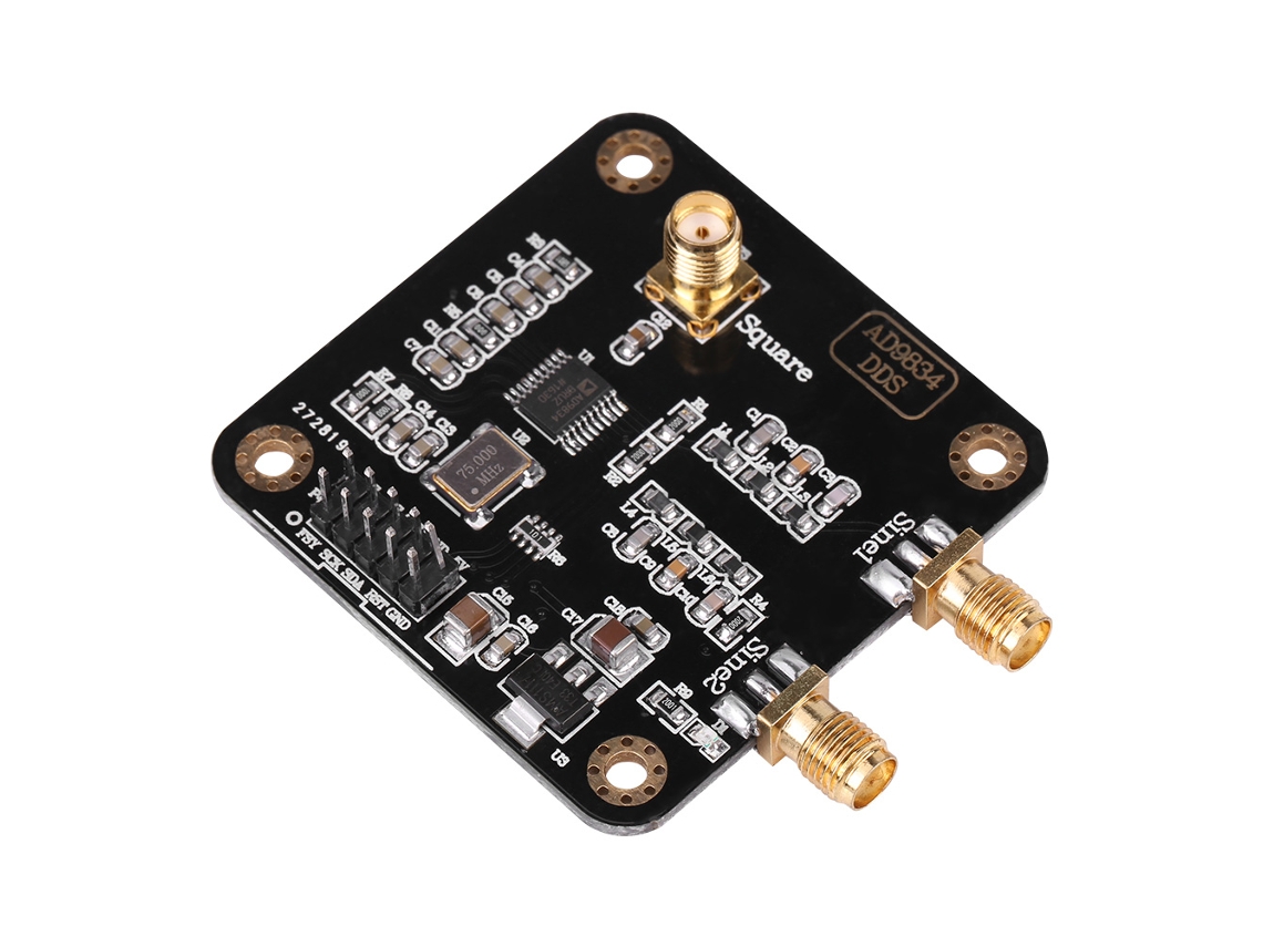 Módulo Gerador Sinal Ad9834 Senoidal Triangular Quadrado