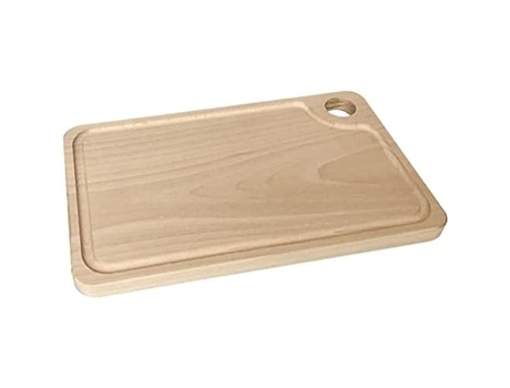 Tábua de Madeira DEMOLLI 35X23 Cm com Escorredor -