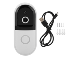 Campainha Intercom De Vídeo Wifi Laxiscreed Com Controlo Por Aplicativo, Sem Necessidade De Bateria