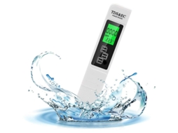 Aparelho de Medição Ph Célula Teste Três em um com Tela Lcd Grande Dispositivo Valor Medidor Digital Ppm AQUAFORGE