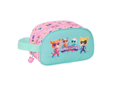 Superkitties Travel Necessary Turquesa Rosa Cor 26 X 15 X 12 Cm