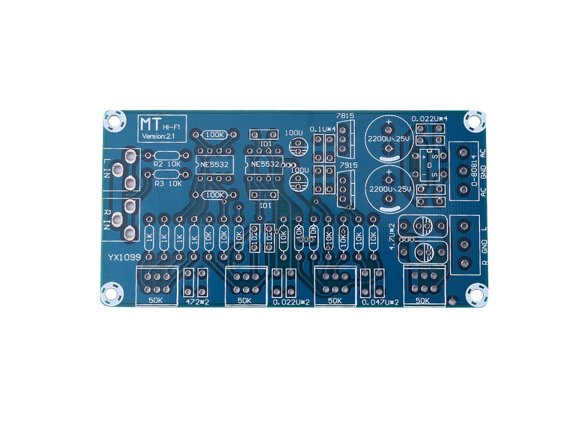 Laxiscreed Pré-amplificador De Áudio Com Controlo De Volume E Ajuste De Tom Para Qualidade Sonora Superior
