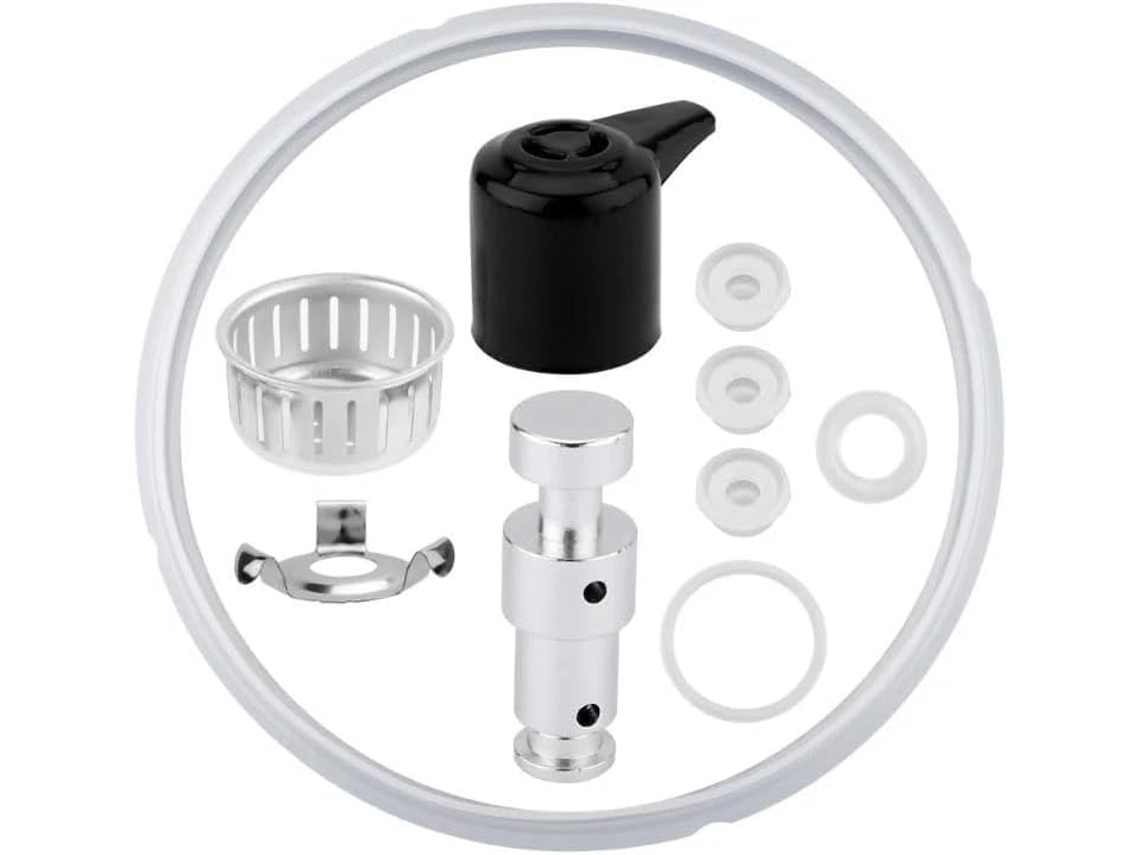 Válvulas Para Panela De Pressão Elétrica, Conjunto De Válvulas Reposição Para Panela Pressão, Compatível Com 8qt