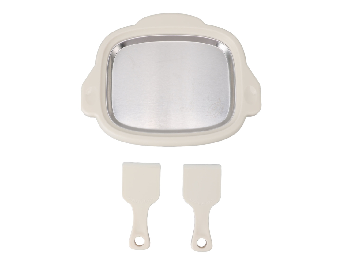 Máquina de sorvete com 2 pás S/MARCA em aço inox 304, para casa