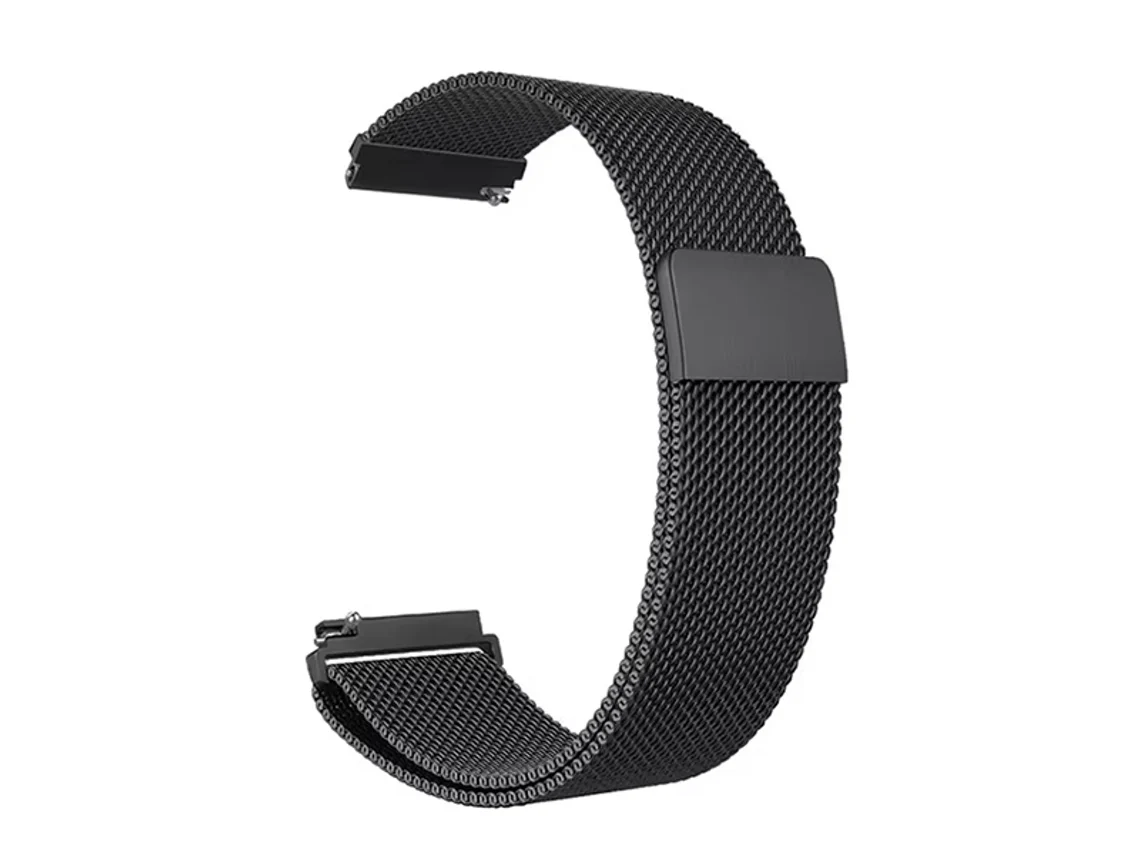 Bracelete Milanese Oem para Xiaomi Redmi Watch 5 Lite Preto S/MARCA