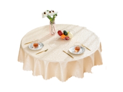 Toalhas de Mesa de Vinil Impermeáveis Toalhas de Mesa Redondas Resistentes Toalhas de Mesa Laváveis Gancho de Champanhe 140 Cm
