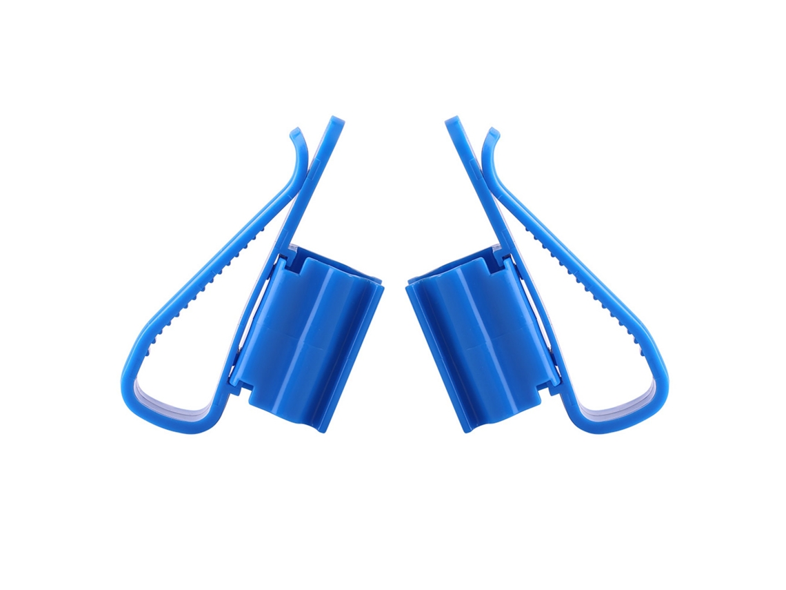 2pcs Clipes Ajustáveis de Plástico para Tubo de Aquário, Suporte de Mangueira Multifuncional