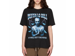 Rockinstone Silence Of The Lambs Movie Silence It Will Get The Hose Black Adult T-shirt Size:xxl