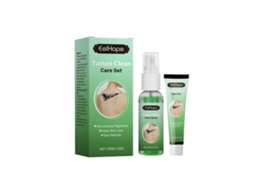 Laxiscreed Kit para Cobrir e Reparar Tatuagens Eelhope Limpeza Suave da Pele
