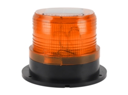 Luz Solar De Segurança Com Sensor De Luz No Escuro 8 Led Para Construção Tráfego Amarela