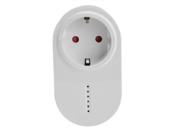 Tomada Inteligente com Controle de Voz e Remoto, Material Abs, Suporta 7000 Idiomas, 2000w | S/MARCA