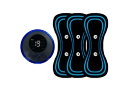 Conjunto de Três Peças: Massageador Elétrico Muscular/pescoço Ems, 8 Modos, 19 Níveis. MDUG