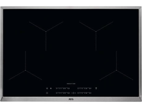 Placa de Indução AEG IKB84431XB (Elétrica - 76.6 cm - Inox)