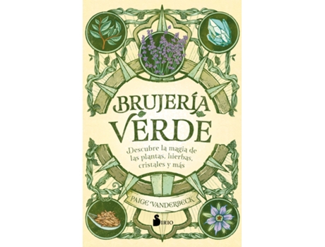 Livro Brujería Verde de Paige Vanderbeck (Espanhol)