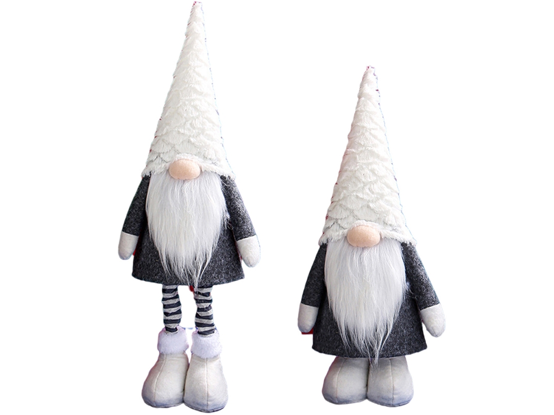 Boneca Gnome Telescópica De Natal Pelúcia Adorável Decoração