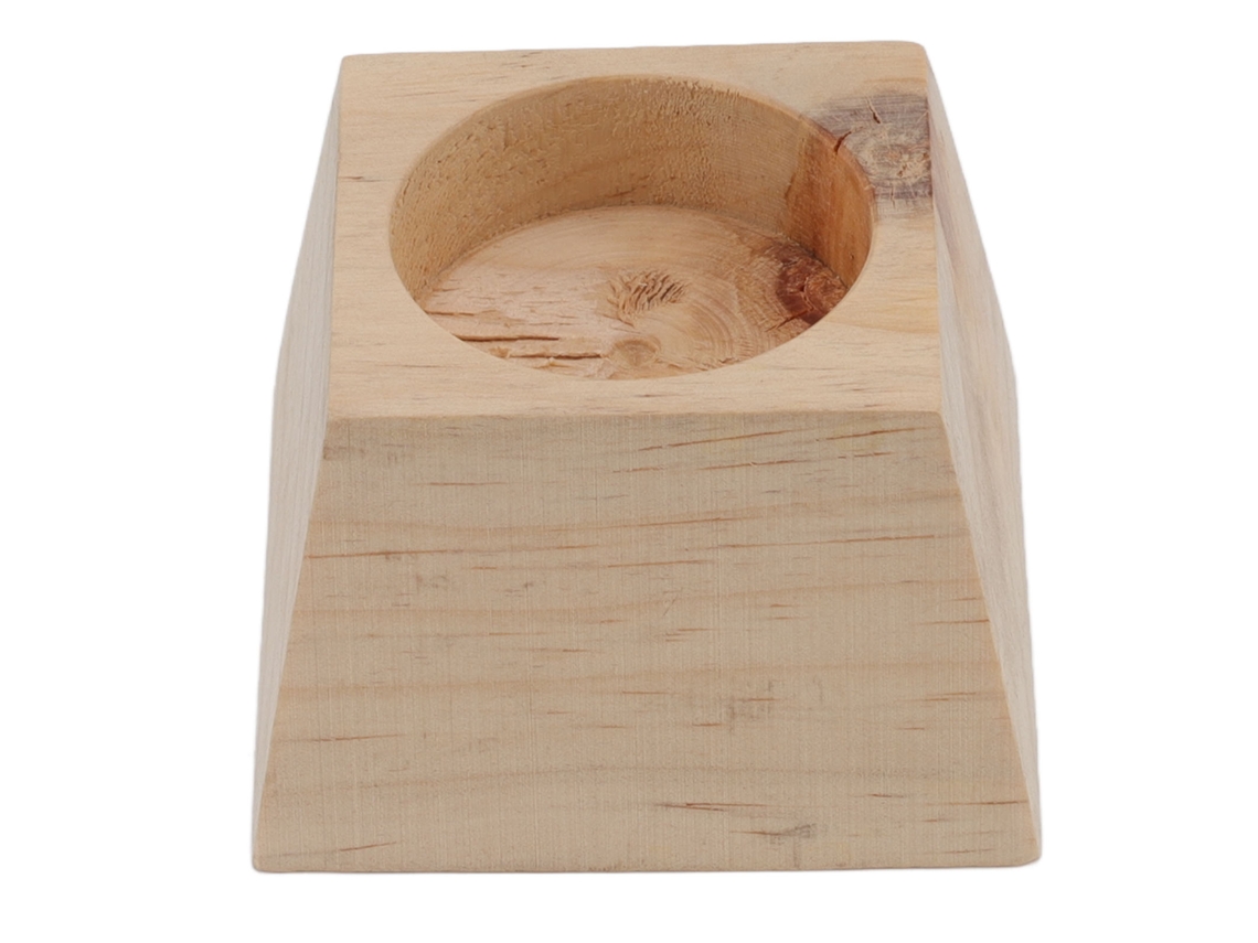 Suporte de Velas Trapézio Madeira Retro LAXISCREED