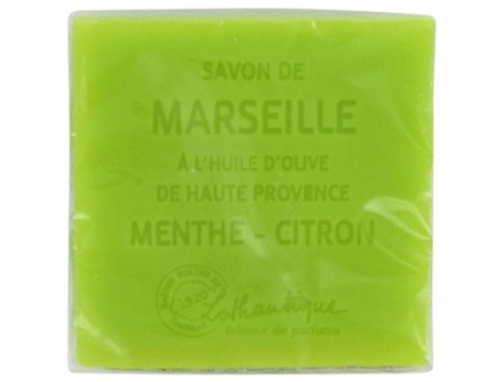 Sabonete Perfumado de Marselha 100 gOdor: Menta-Limão LOTHANTIQUE
