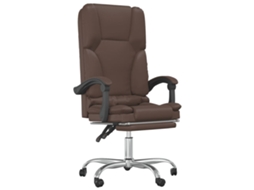 Massage Office Chair, Massage Office Chairs Vidaxl Marrom Couro Artificial (n/a)
