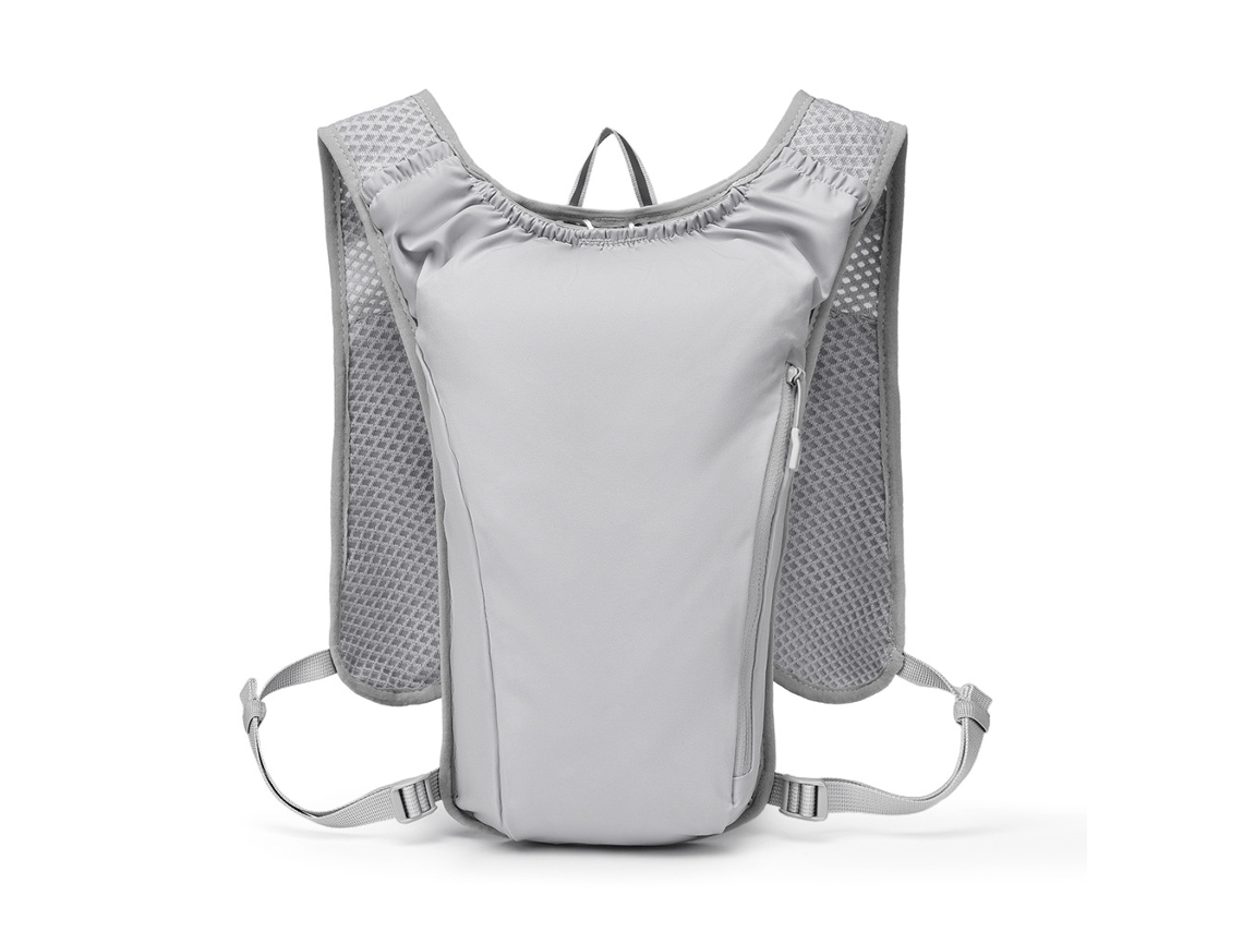 Mochila De Caminhada (cinza Claro), Respirável, Adequada Para Maratonas De Corrida Em Trilha.
