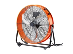 Ventilador De Tambor Industrial Succebuy De 24 Polegadas Com Temporizador De 3 Velocidades Para Armazém