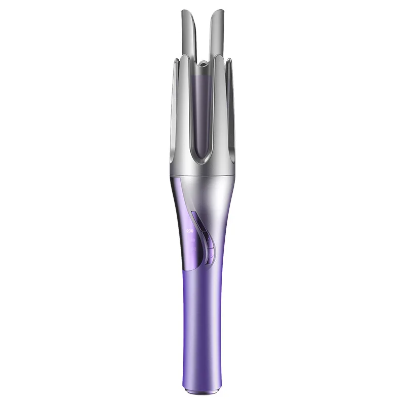 (roxo) Modelador De Cabelo Automático Sem Fio, Modelo Espiral Mágica, Portátil, Usb, 32mm - Sucesso De Vendas