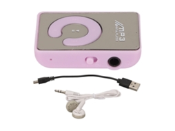 Reprodutor Mp3 Portátil de Clip LAXISCREED Roxo