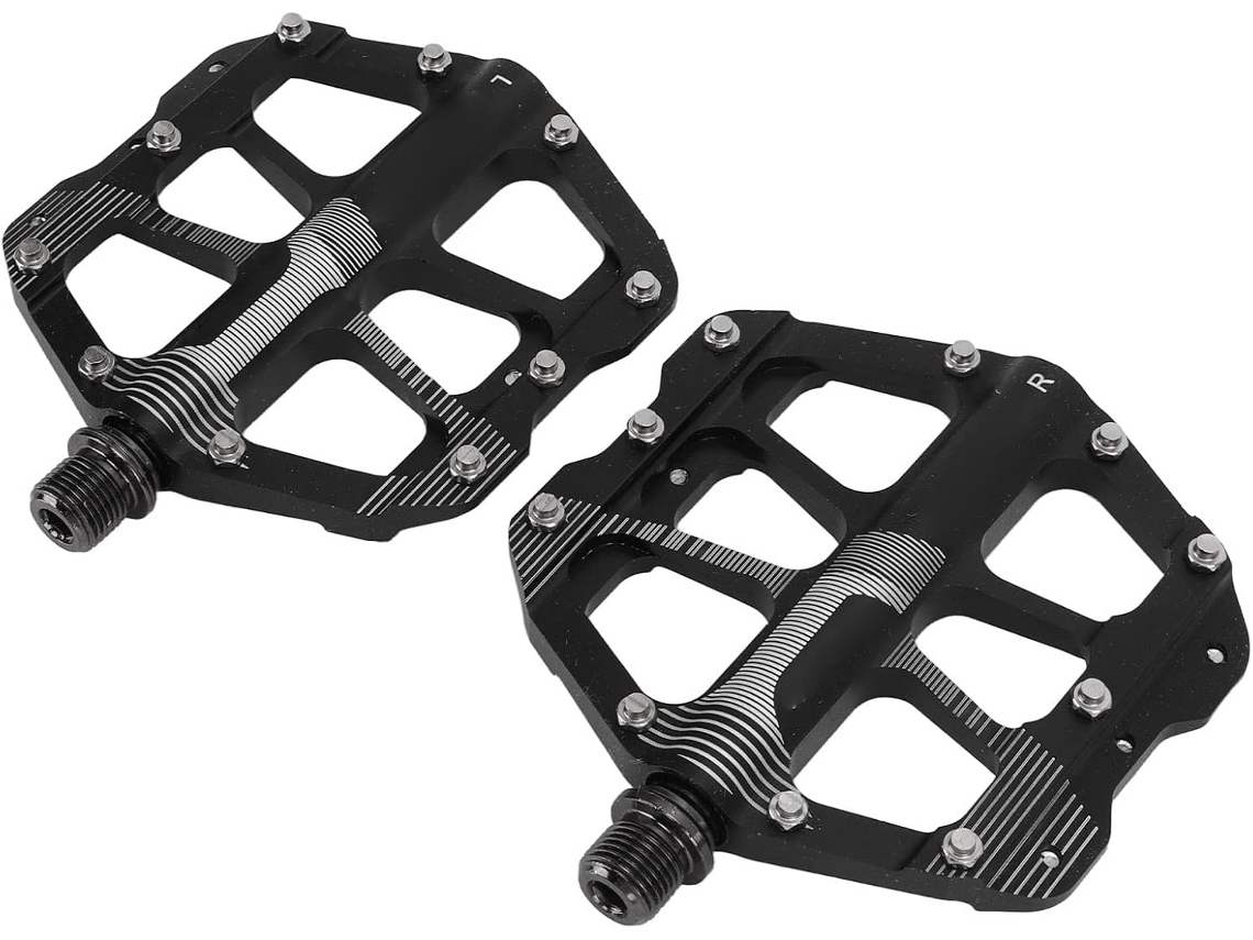 Pedal ultraleve antiderrapante com 3 rodízios, à prova d'água, para