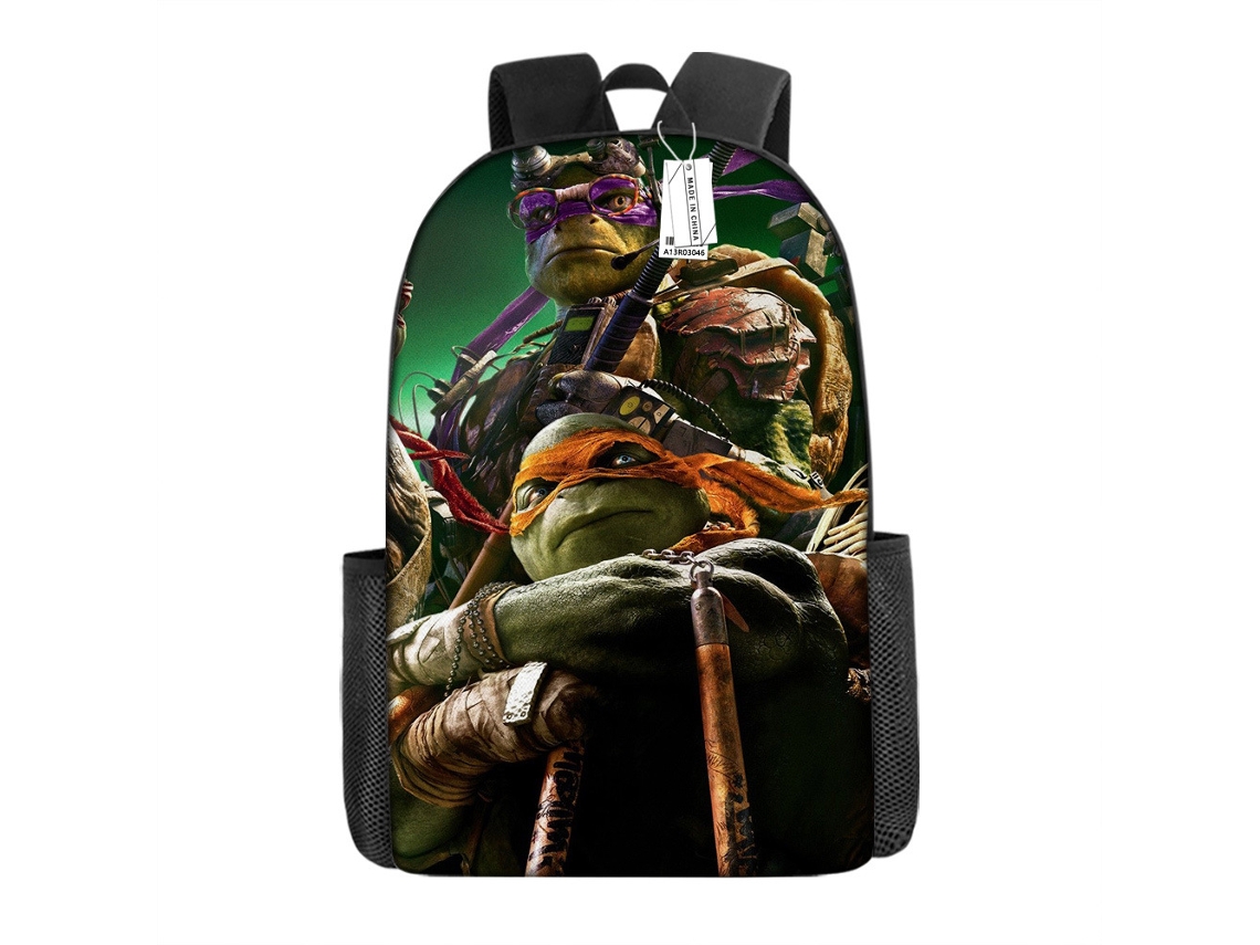 Mochila KOHREE Escolar de Grande Capacidade das Tartarugas Ninja Teenage Mutant