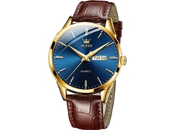 Lurelia Relógio Masculino, Movimento De Quartzo, Data/calendário, Luminoso, 9 Mm, 0,35 Polegadas, 38 Mm, 1,49 Polegadas, 8,66 Polegadas, 20 Mm, Couro