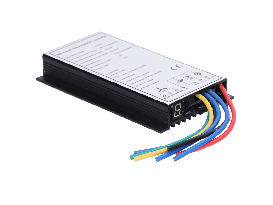Controlador Híbrido De Energia Solar E Vento Laxiscreed 30a Com Função De Carga Mct