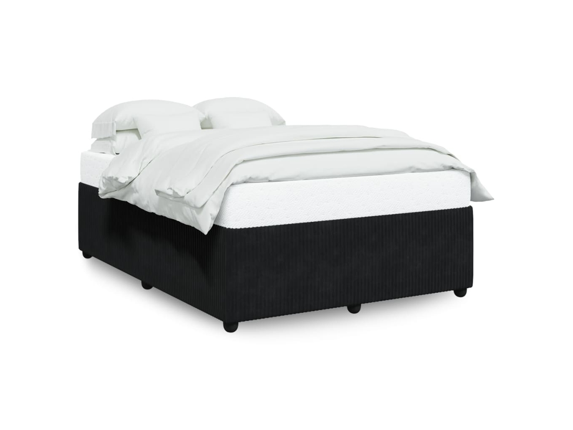 Bed Frame, Bed Frames Vidaxl Preto Veludo (160 X 200 Cm)
