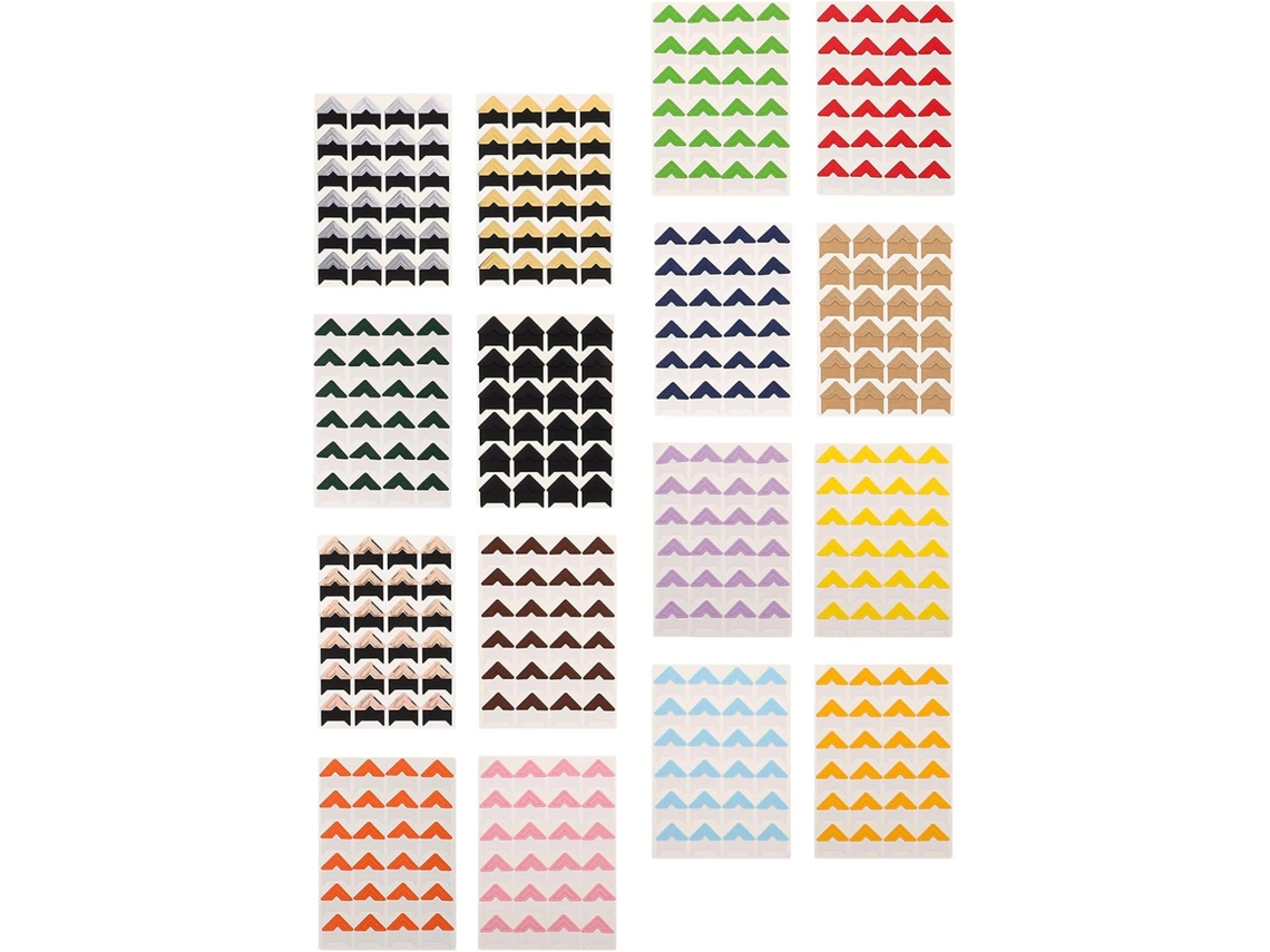 Fomiyes 16 Autocolantes De Moedas Foto Em Papel Para Scrapbooking - Lote De 16 Folhas
