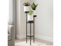 Vidaxl Suporte Para Flores Branco 42 X 39,5 X 125 Cm