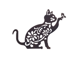 Enfeite de parede de gato BY SIGRIS