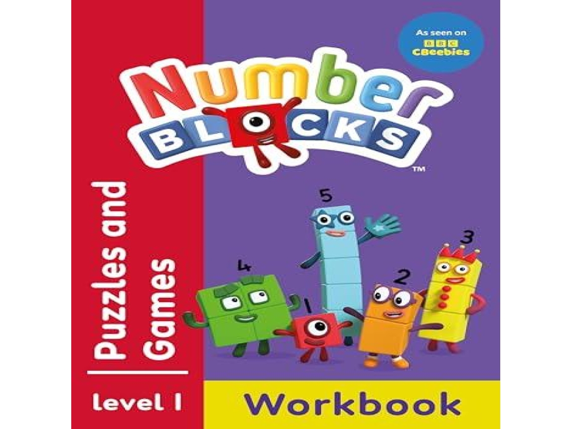 Livro Numberblocks Puzzles and Games de Numberblocks (Inglês)