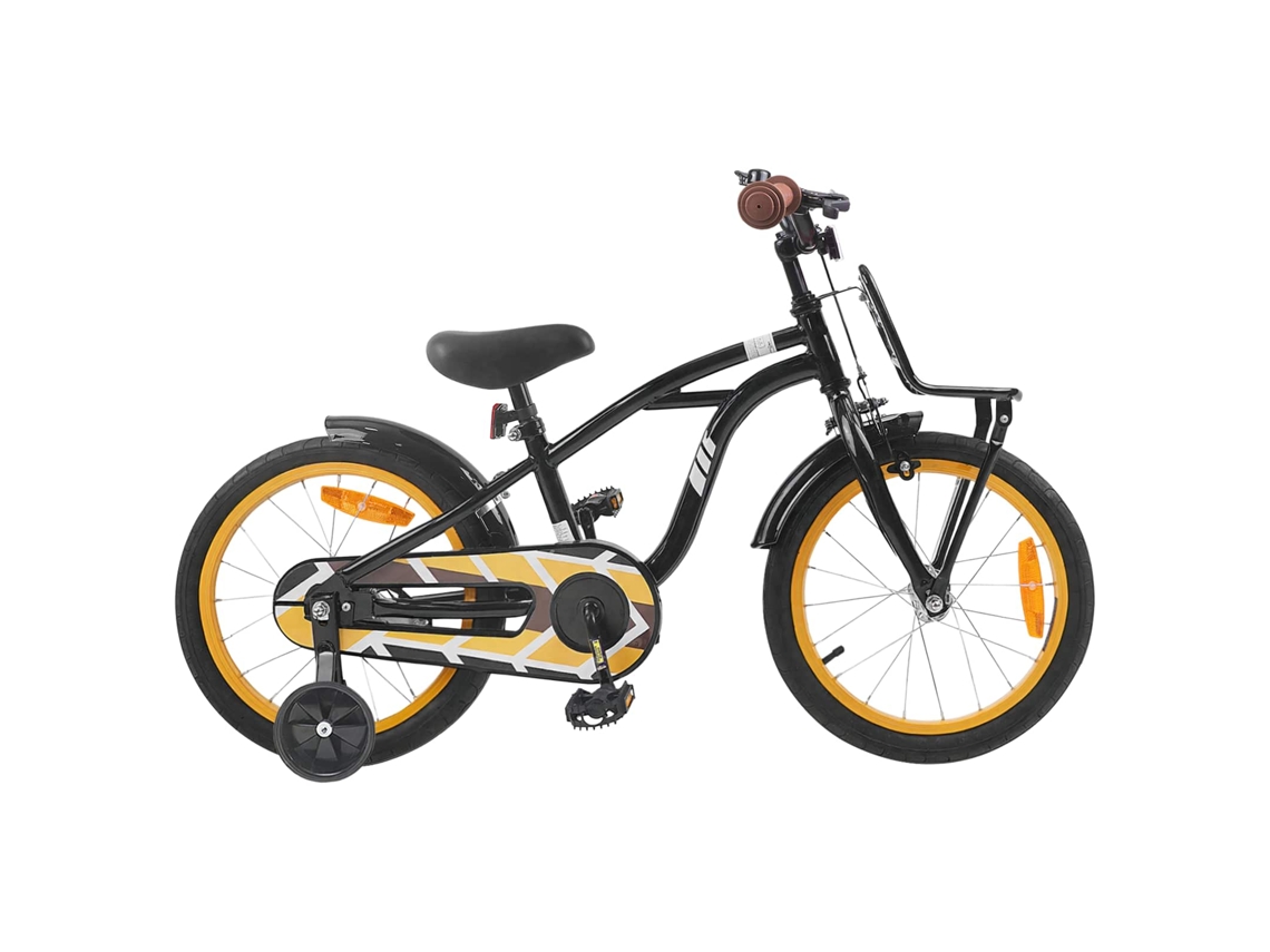 Vidaxl Bicicleta Infantil 16 Polegadas Para Crianças De 4 A 6 Anos