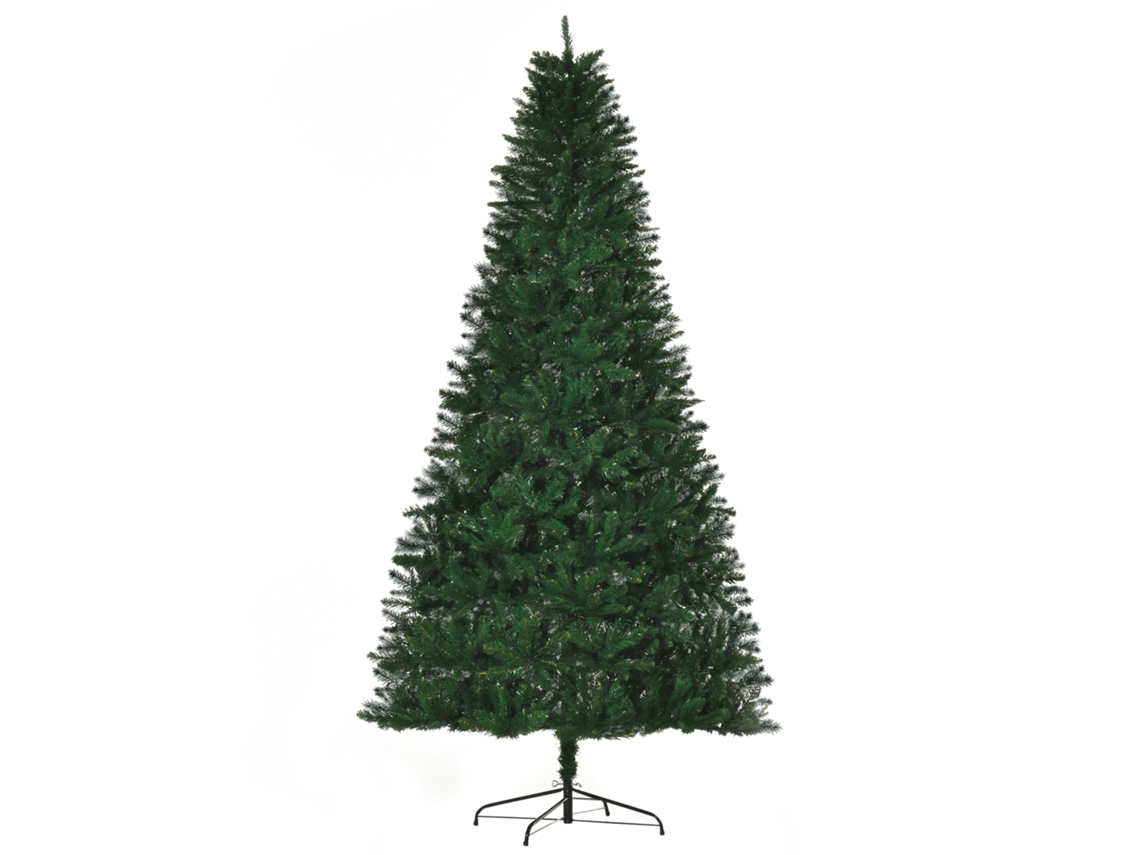 Árvore de Natal Artificial 240h Cm 1499 Galhos Espinhos Nordmann Verde