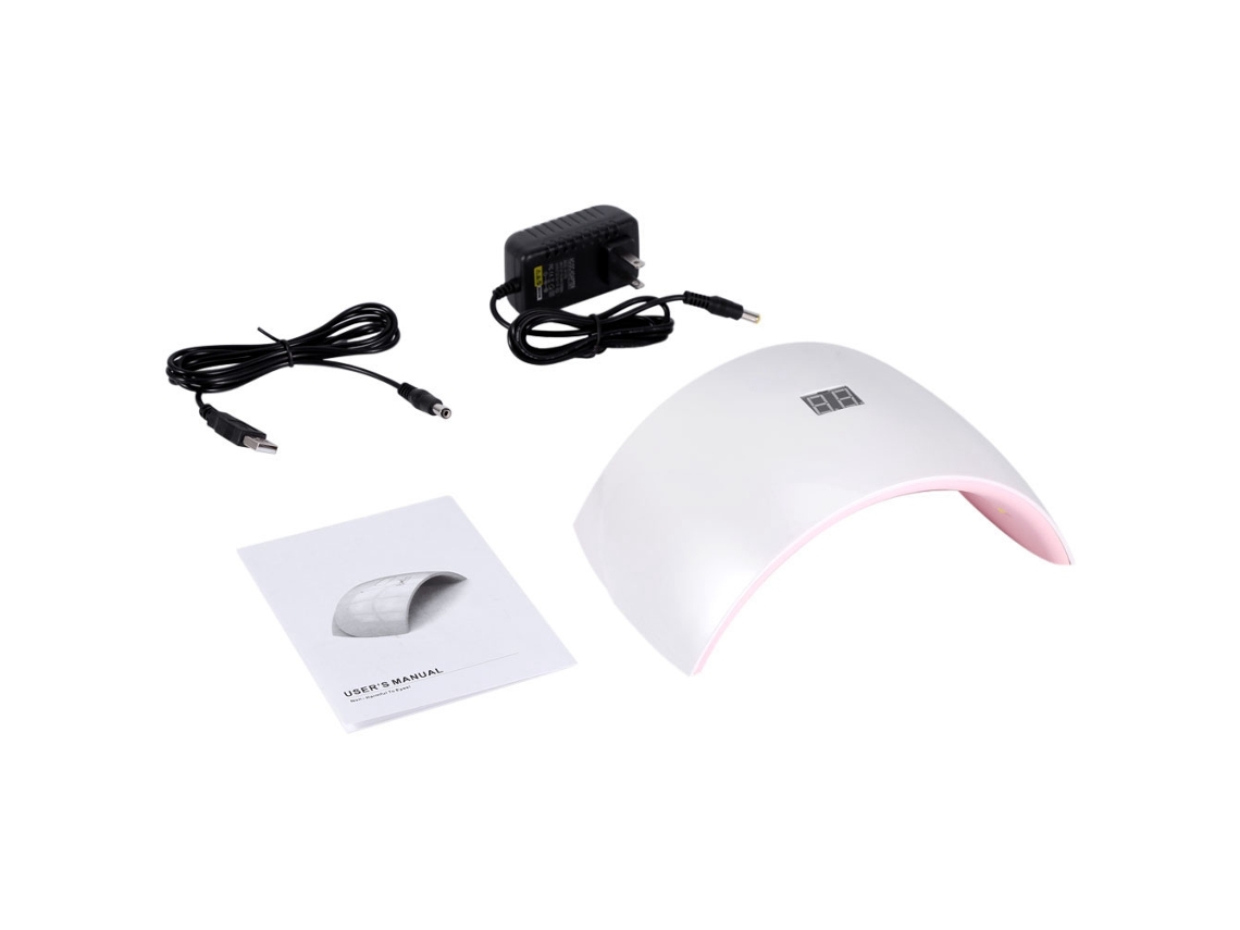 Lâmpada De Gel Uv Led 9w Para Unhas Das Mãos E Dos Pés, Secagem Rápida E Acabamento Duradouro, Design Compacto